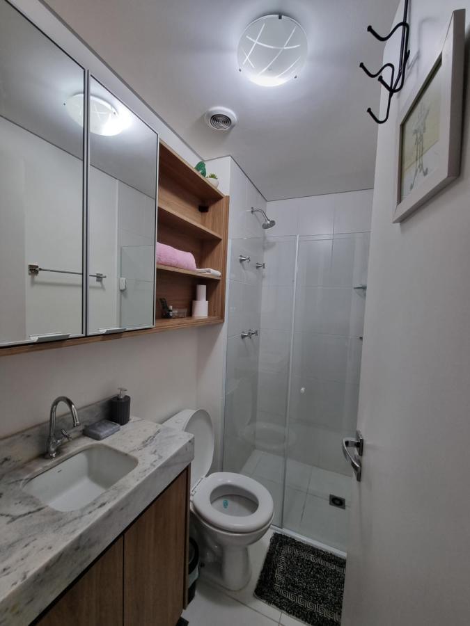 Flat Luxo, Mobiliado C/ Ar, Wi-fi, Pisc. E Academia Apartment *