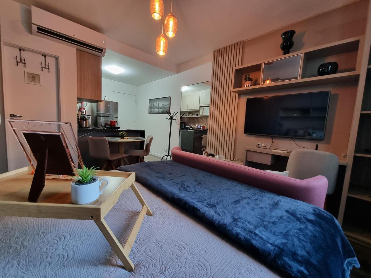 Apartment Flat Luxo, Mobiliado C/ Ar, Wi-fi, Pisc. E Academia